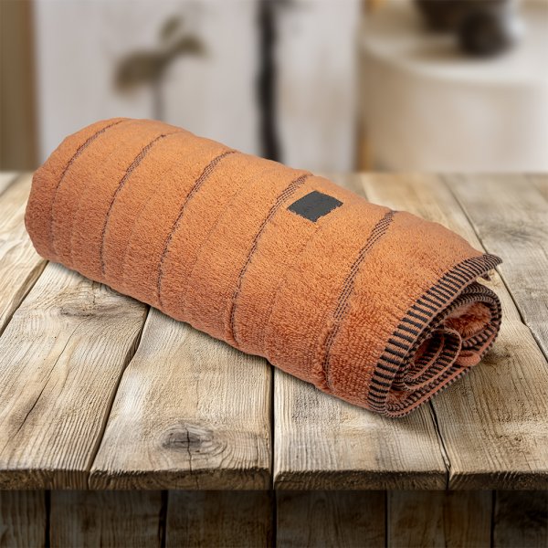 Πετσέτα Σώματος Loomline Ροδί Lino Home