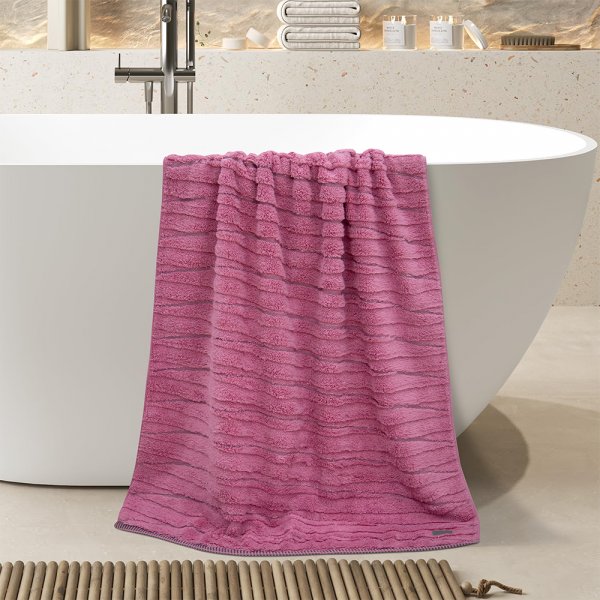 Πετσέτα Σώματος Loomline Κοραλί Lino Home