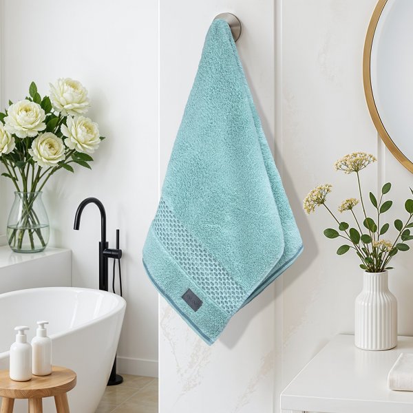 Πετσέτα Προσώπου Igalo Μέντα Lino Home