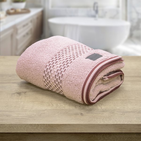 Πετσέτα Προσώπου Igalo Ροζ Lino Home
