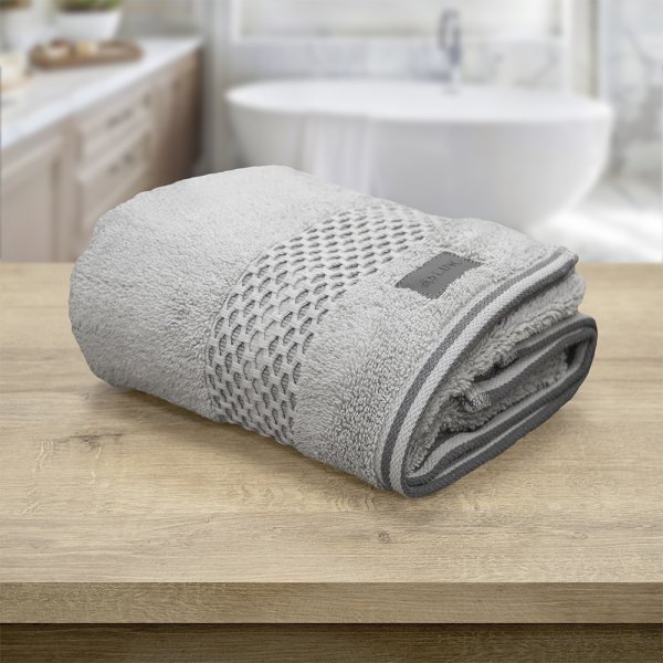 Πετσέτα Προσώπου Igalo Ασημί Lino Home
