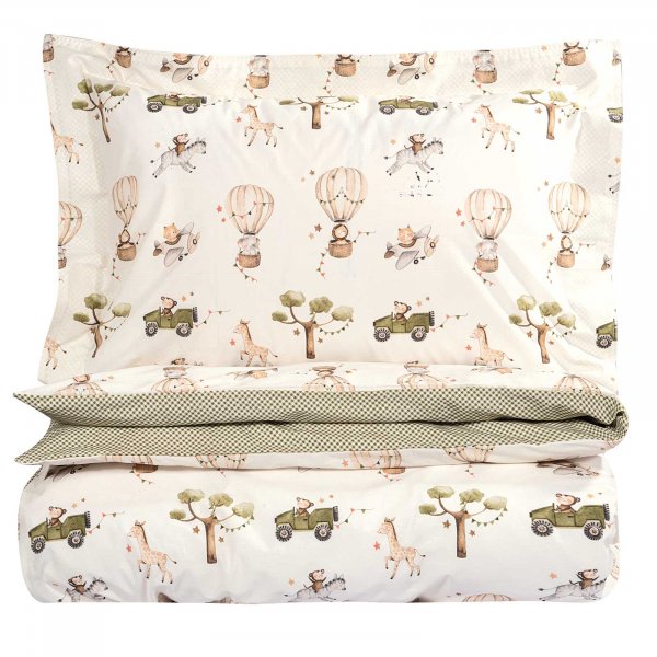 Σετ Παπλωματοθήκη Μονή 8860 Greenwich Polo Club