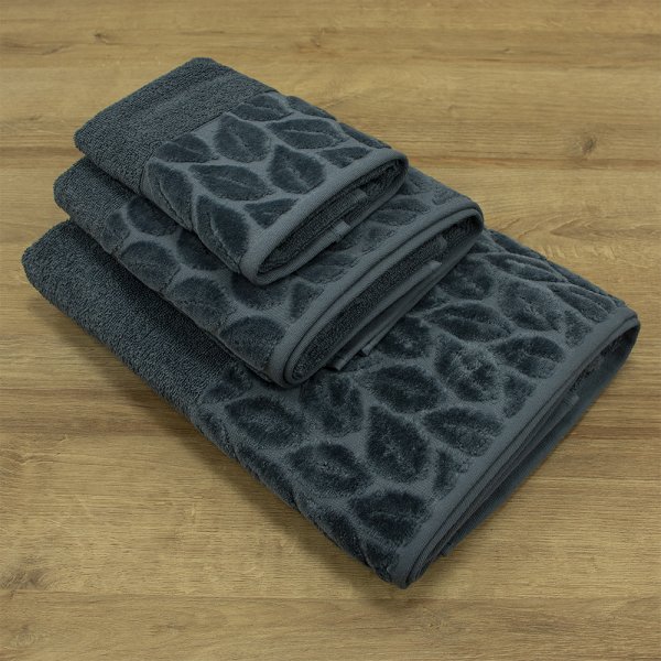 Σετ Πετσέτες Μπάνιου (3τμχ) Cappa Dblue Lino Home