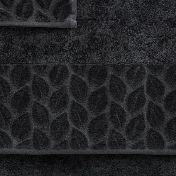 Σετ Πετσέτες Μπάνιου (3τμχ) Cappa Anthracite Lino Home