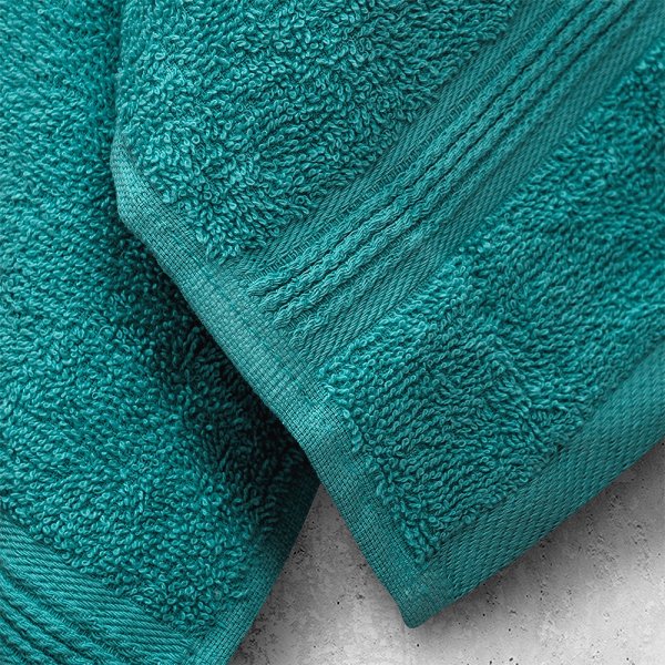 Σετ Πετσέτες Μπάνιου (2τμχ) Marea Vivid Green Lino Home