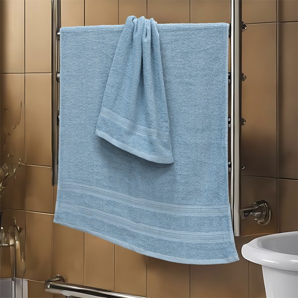 Σετ Πετσέτες Μπάνιου (2τμχ) Marea Ciel Lino Home