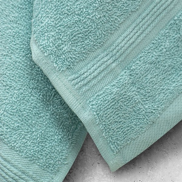 Σετ Πετσέτες Μπάνιου (2τμχ) Marea Mint Lino Home