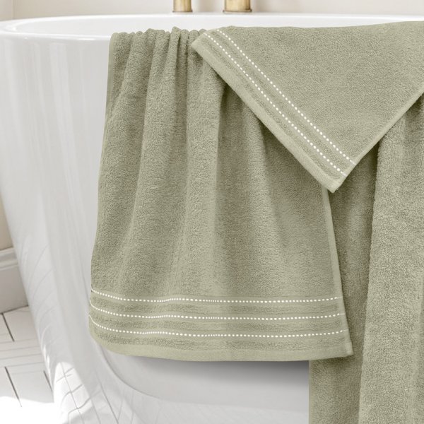 Σετ Πετσέτες Μπάνιου (3τμχ) Veluva Λεμονί Lino Home