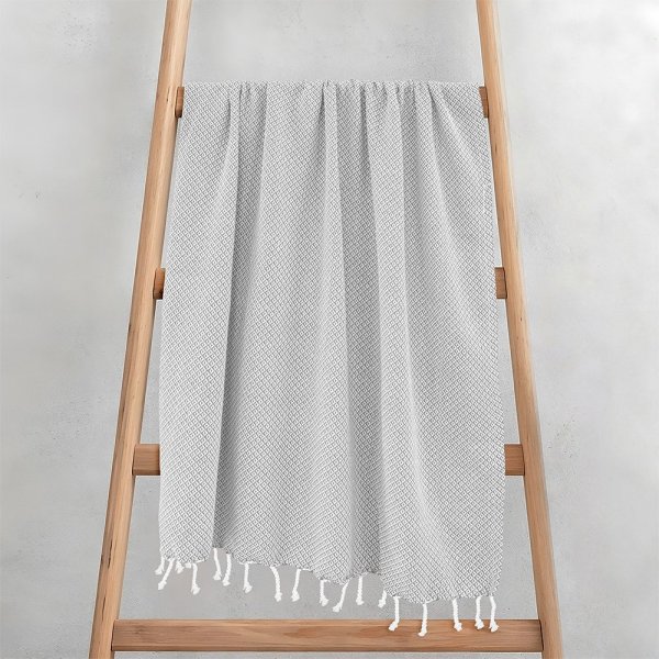 Πετσέτα/Παρεό Aureva Γκρι Lino Home