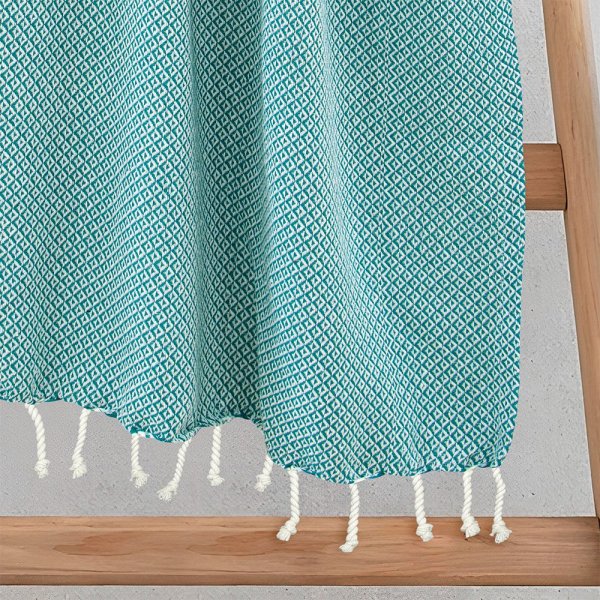 Πετσέτα/Παρεό Aureva Πετρόλ Lino Home