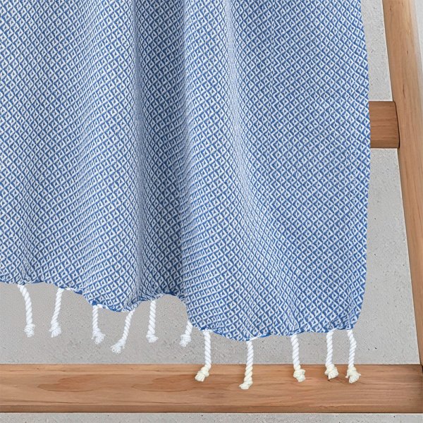 Πετσέτα/Παρεό Aureva Γαλάζιο Lino Home