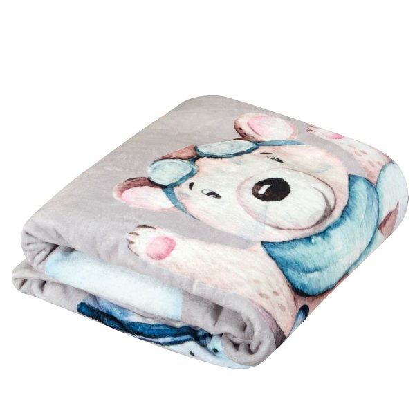 Κουβέρτα Fleece Κούνιας 8851 Greenwich Polo Club