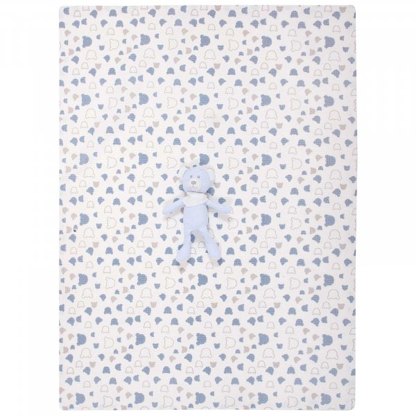 Κουβέρτα Πικέ Λίκνου 8854 Greenwich Polo Club