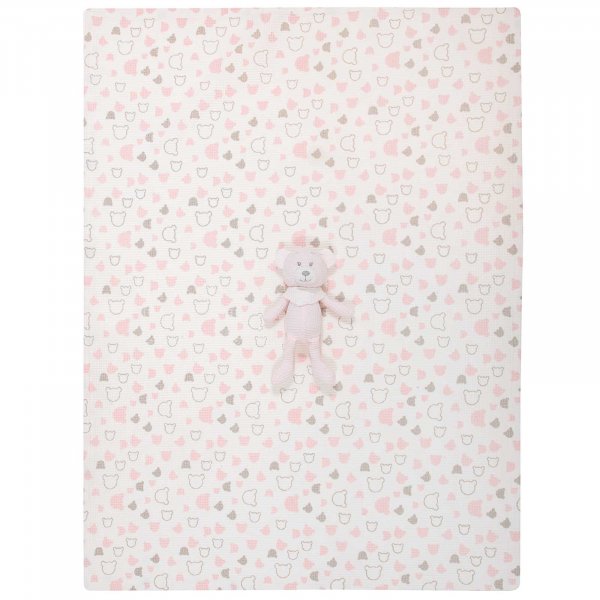 Κουβέρτα Πικέ Λίκνου 8855 Greenwich Polo Club