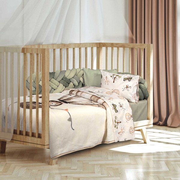 Κουβέρτα Βελουτέ Κούνιας 8860 Greenwich Polo Club