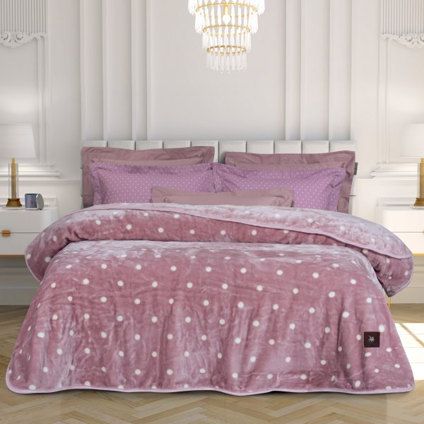 Κουβέρτα Βελουτέ Υπέρδιπλη 3436 Greenwich Polo Club