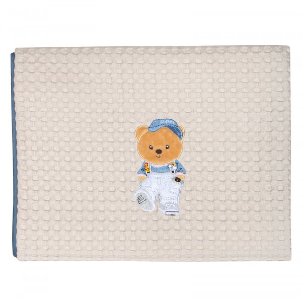 Κουβέρτα Πικέ Λίκνου 8842 Greenwich Polo Club