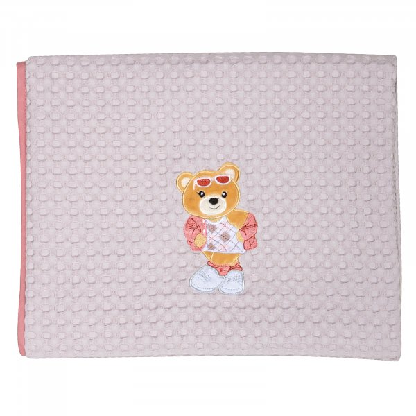 Κουβέρτα Πικέ Λίκνου 8843 Greenwich Polo Club