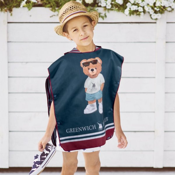 Παιδικό Πόντσο Θαλάσσης 4042 Greenwich Polo Club
