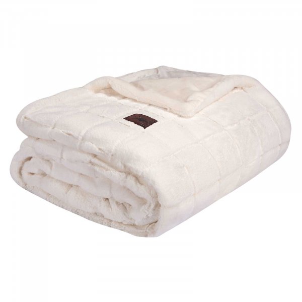 Κουβερτοπάπλωμα Faux-Fur Flannel Υπέρδιπλο 3451 Greenwich Polo Club