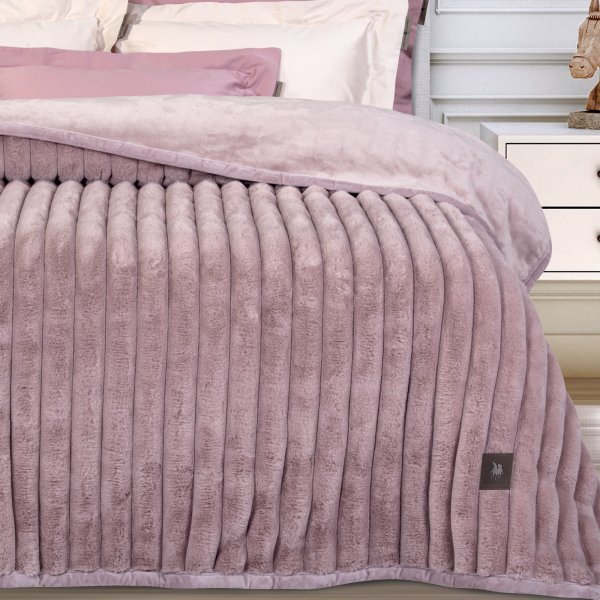 Κουβέρτα Faux Fur Fleece Υπέρδιπλη 3478 Greenwich Polo Club