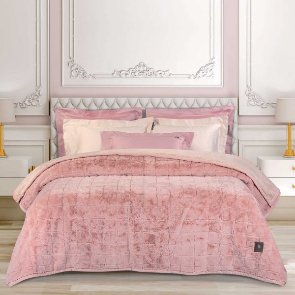 Κουβέρτα Faux Fur Fleece Υπέρδιπλη 3499 Greenwich Polo Club