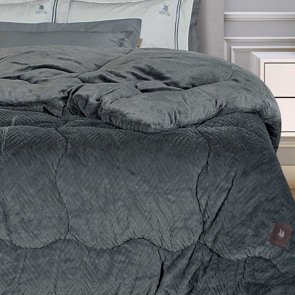 Κουβερτοπάπλωμα Rabbit Faux-Fur Γίγας 3954 Greenwich Polo Club