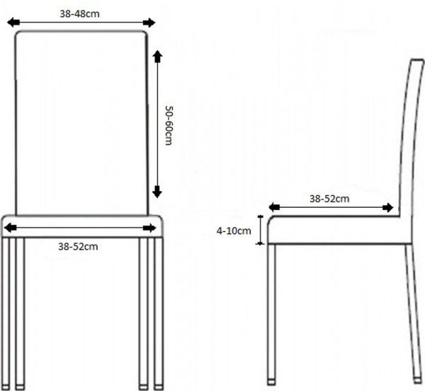 Κάλυμμα Καρέκλας Ελαστικό Melange 31 G-Home