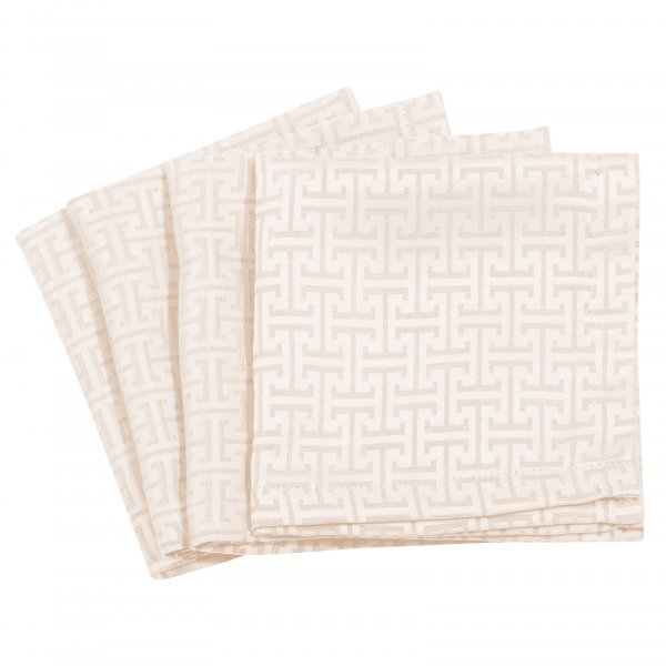 Σετ Πετσέτες Φαγητού (4τμχ) 3009 Greenwich Polo Club