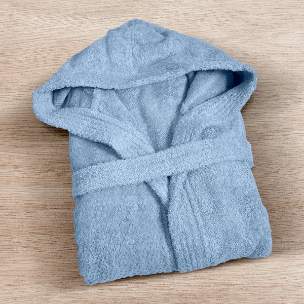 Μπουρνούζι Με Κουκούλα Erasia Sky Lino Home