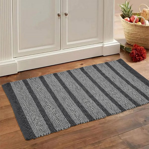 Πατάκι Κουζίνας (60x90) Wango Dark Gray Lino Home
