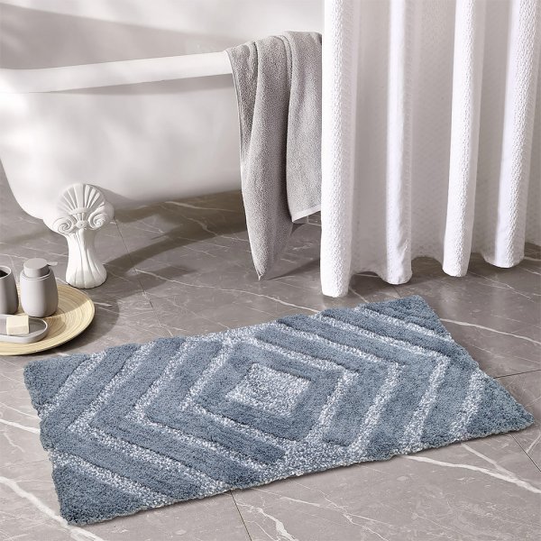 Πατάκι Μπάνιου (50x80) Vengo Blue Lino Home