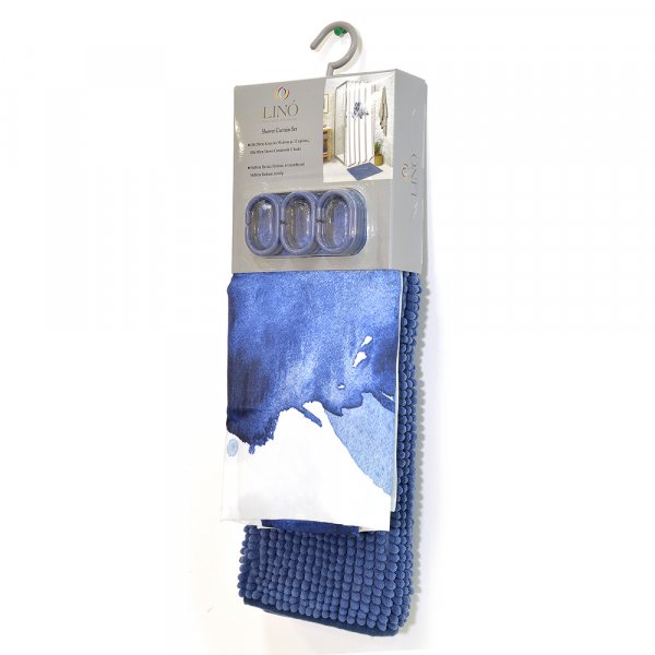 Κουρτίνα Μπάνιου (180x200) Blume Lino Home