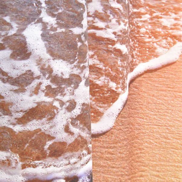 Κουρτίνα Μπάνιου (180x200) Coquil Lino Home