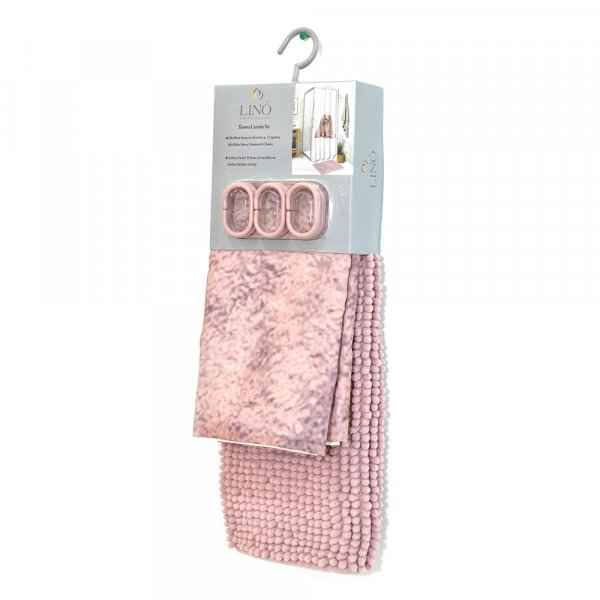 Κουρτίνα Μπάνιου (180x200) Dogga Lino Home