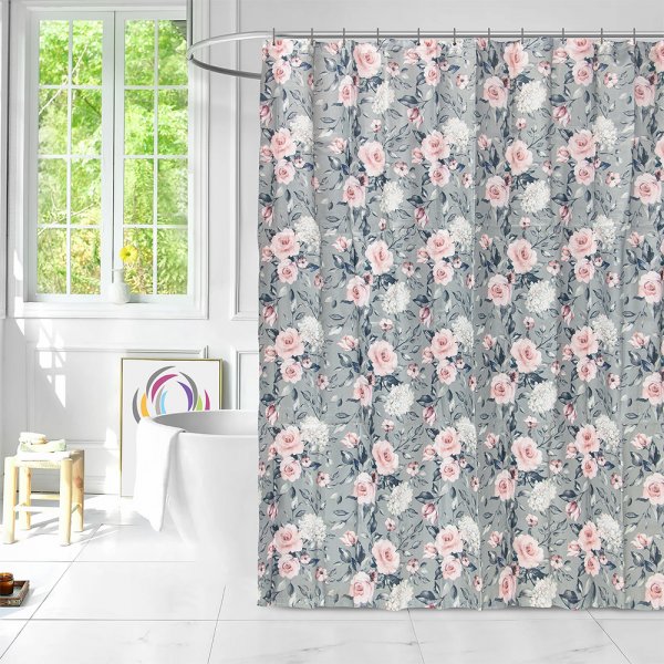 Κουρτίνα Μπάνιου (180x200) Bukketi Lino Home