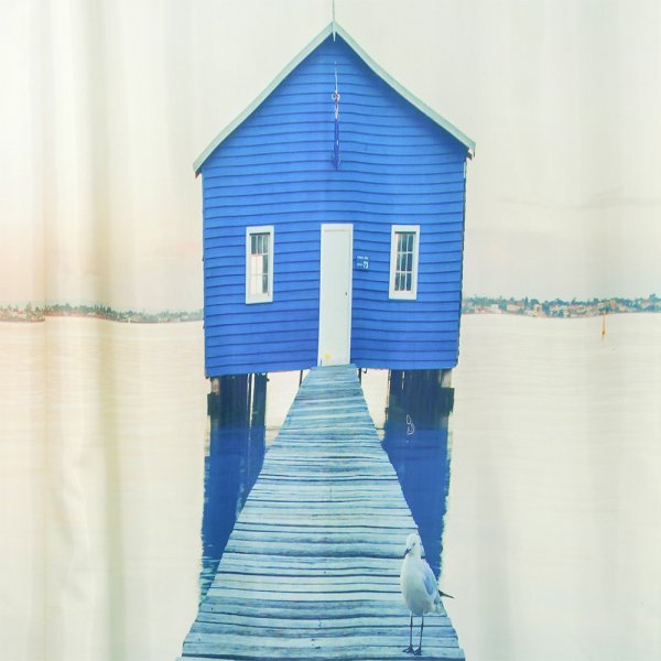 Κουρτίνα Μπάνιου (180x200) Mediresa Lino Home