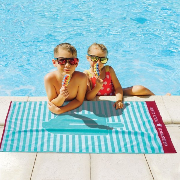 Παιδική Πετσέτα Θαλάσσης 3891 Greenwich Polo Club