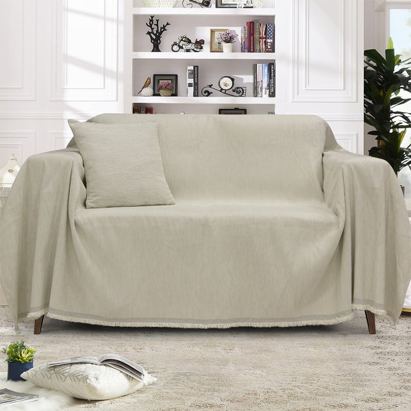 Ριχτάρι Τριθέσιου (180x300) Valio Beige Lino Home