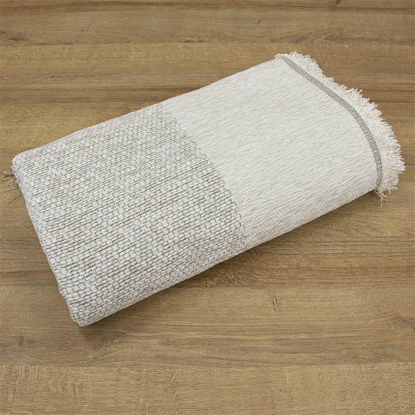 Ριχτάρι Τριθέσιου (180x300) Malta Ecru Lino Home