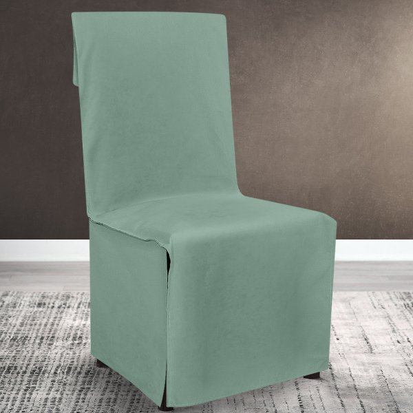 Κάλυμμα Καρέκλας Μονόχρωμο Renas 248 Olive Lino Home