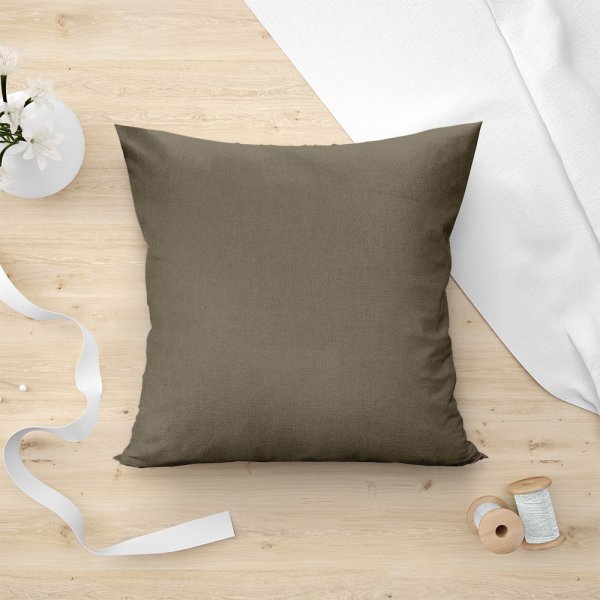 Διακοσμητική Μαξιλαροθήκη Renas 200 Coffee Lino Home