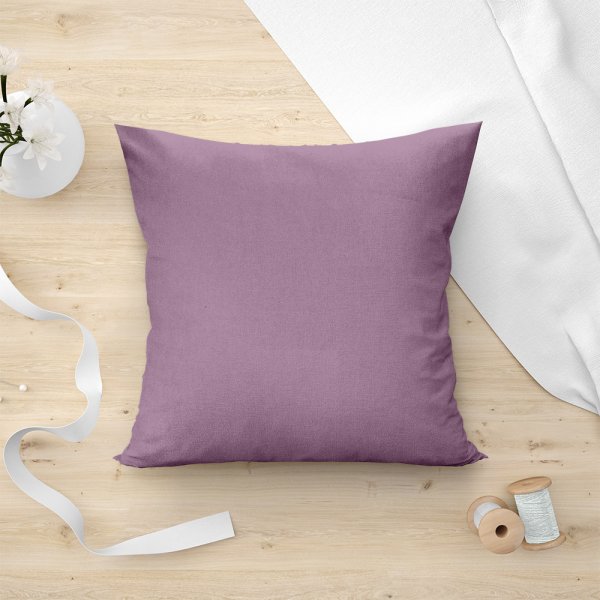 Διακοσμητική Μαξιλαροθήκη Renas 110 Purple Lino Home