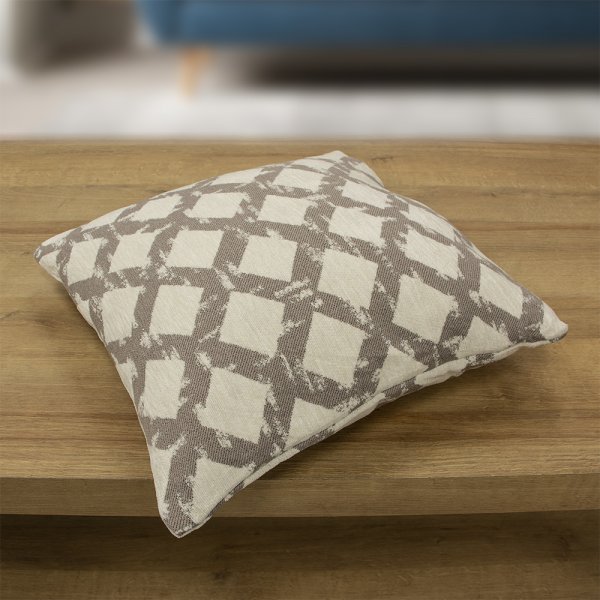 Διακοσμητικό Μαξιλάρι Milto Taupe Lino Home