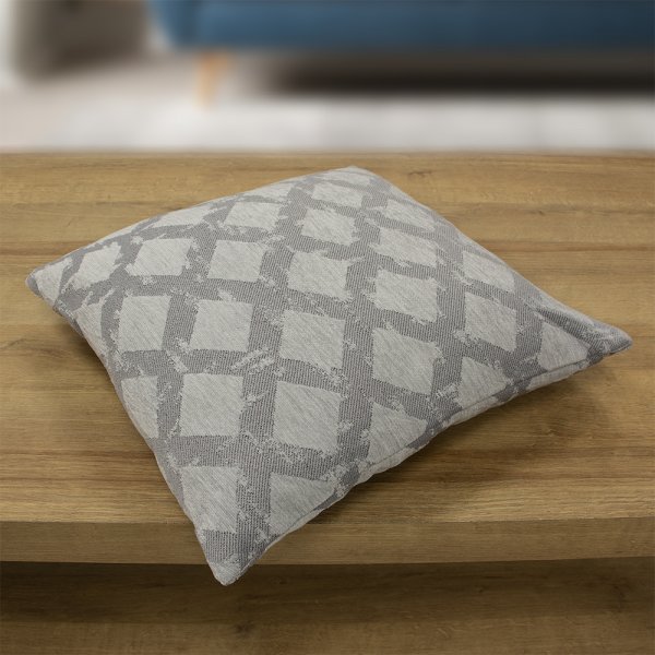 Διακοσμητικό Μαξιλάρι Milto Gray Lino Home
