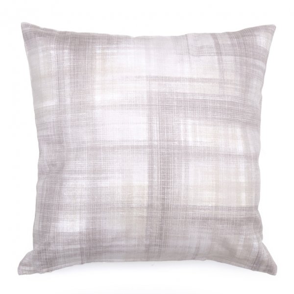 Διακοσμητική Μαξιλαροθήκη (45x45) Check Brown Dimeco