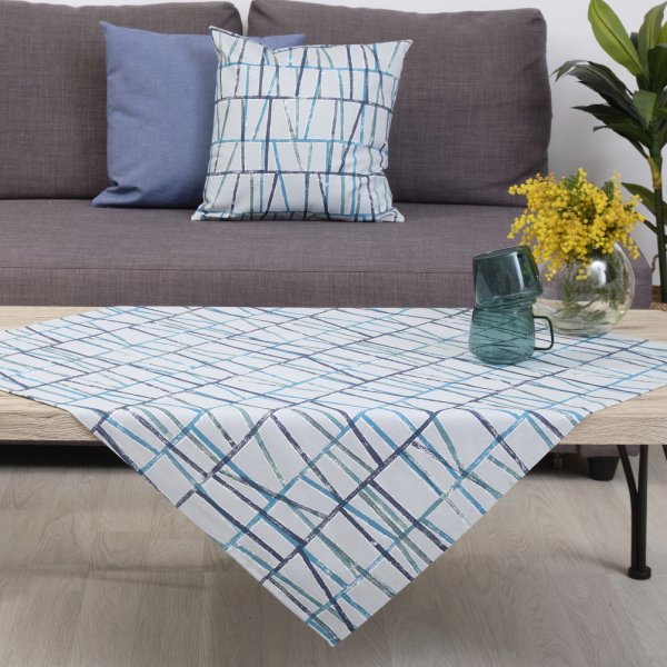 Καρέ (85x85) Indy Blue Dimeco