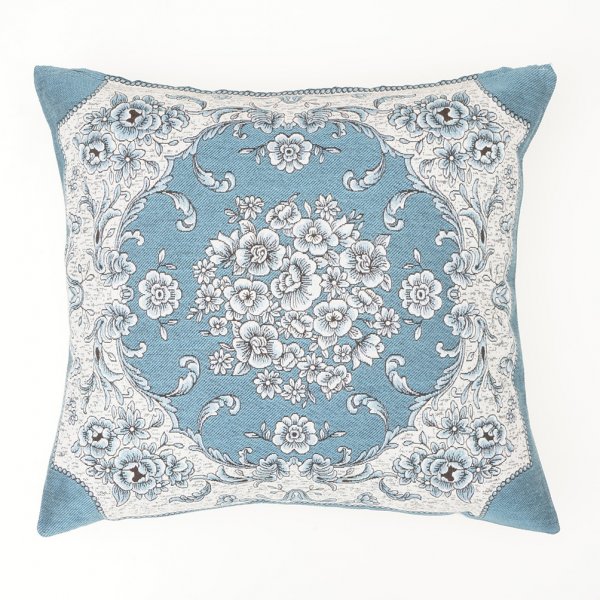 Διακοσμητική Μαξιλαροθήκη Adel Blue Dimeco