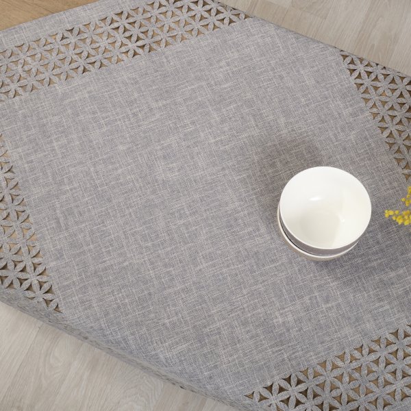 Τραπεζομάντηλο (140x140) 1413 Gray Dimeco