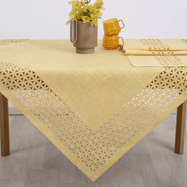 Καρέ (90x90) 1413 Yellow Dimeco